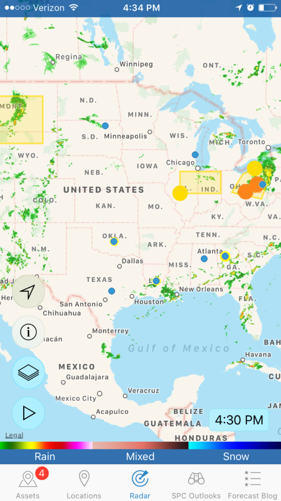 map screen