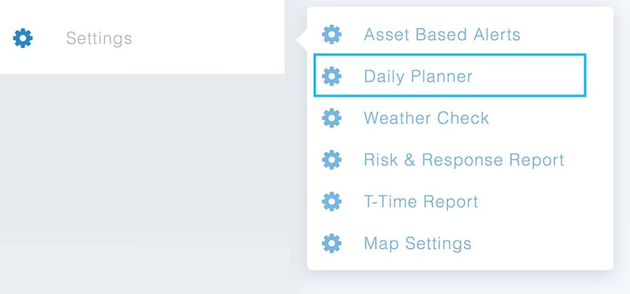 daily planner navigation